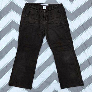 Old Navy Mid-Rise Wide Leg Relaxed Linen Pants